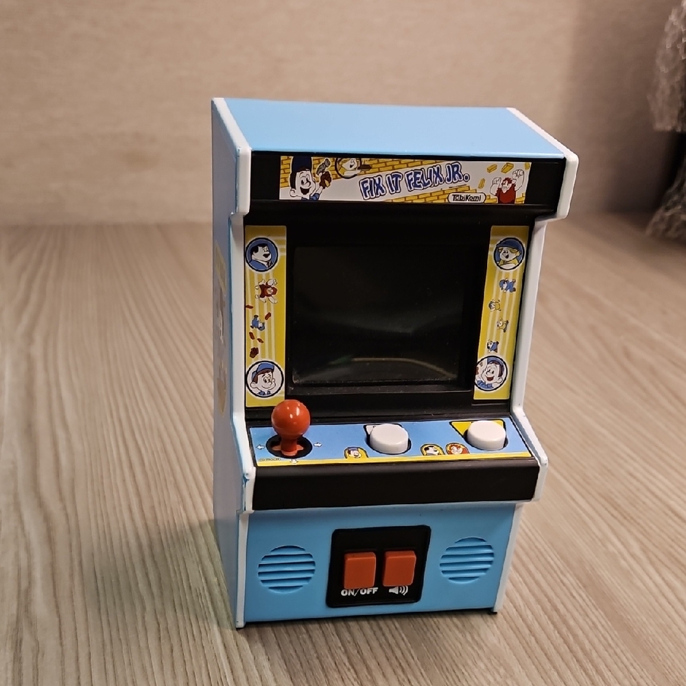 Disney Mini Arcade Machine - Blue and Red